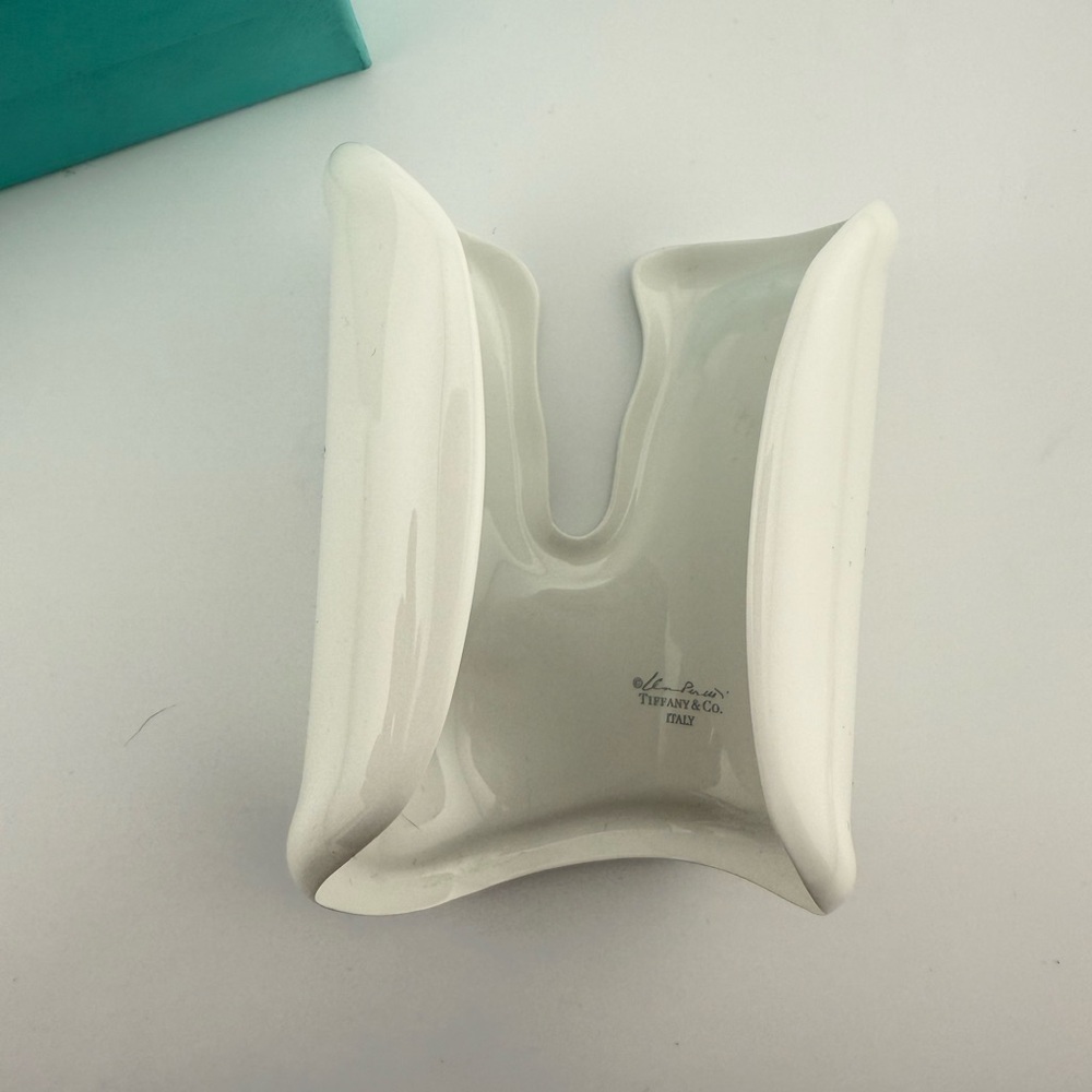 Tiffany & Co. Elsa Peretti Large Left Bone Cuff in White Finish - Picture 3 of 8